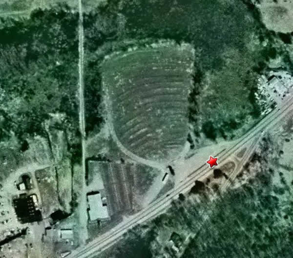 Jackson Drive-In Theatre - Aerial